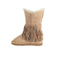 Cloud Nine - Women's Classic Fringed Sheepskin Boot