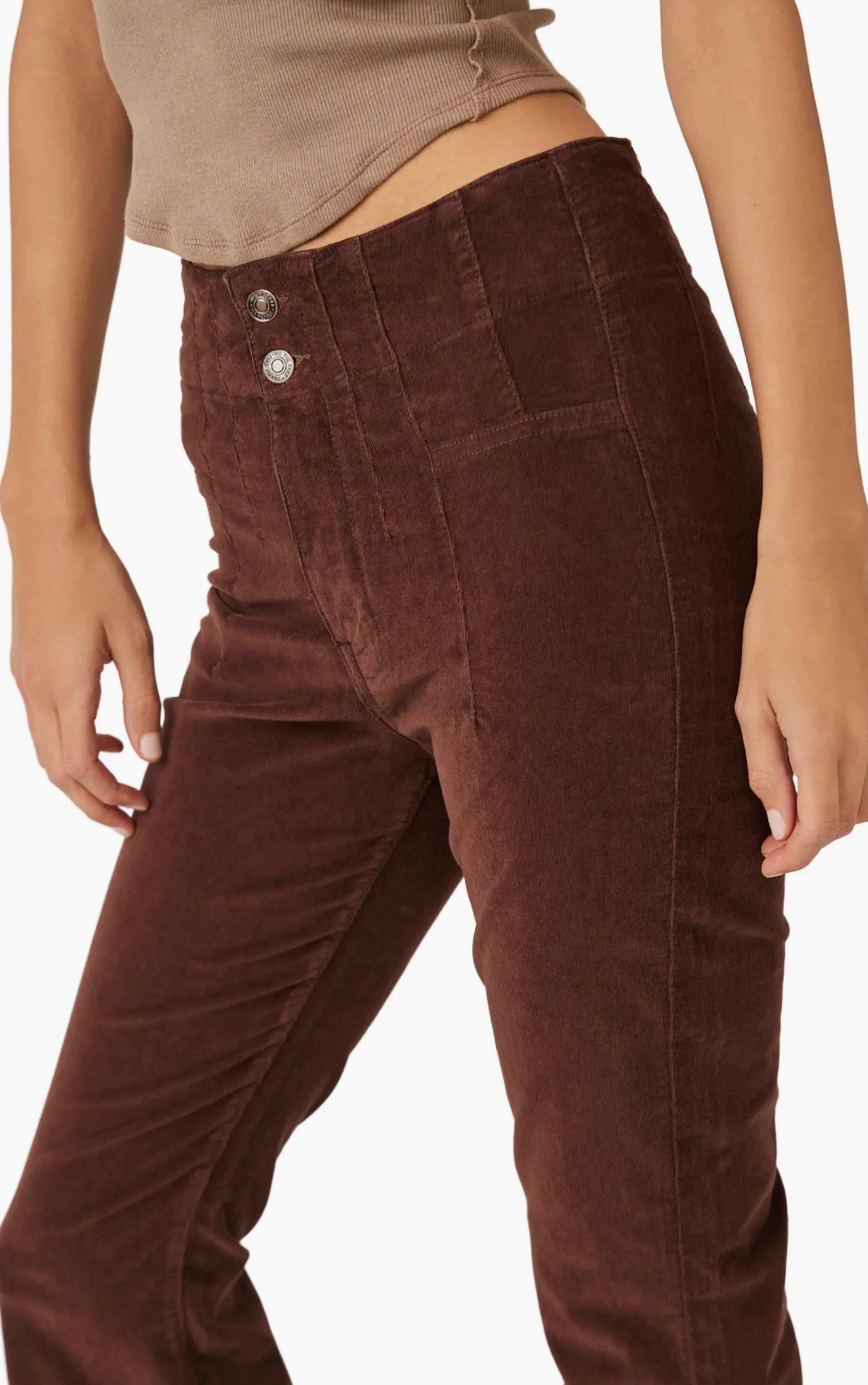 Free People - Jayde Cord Flare Jeans
