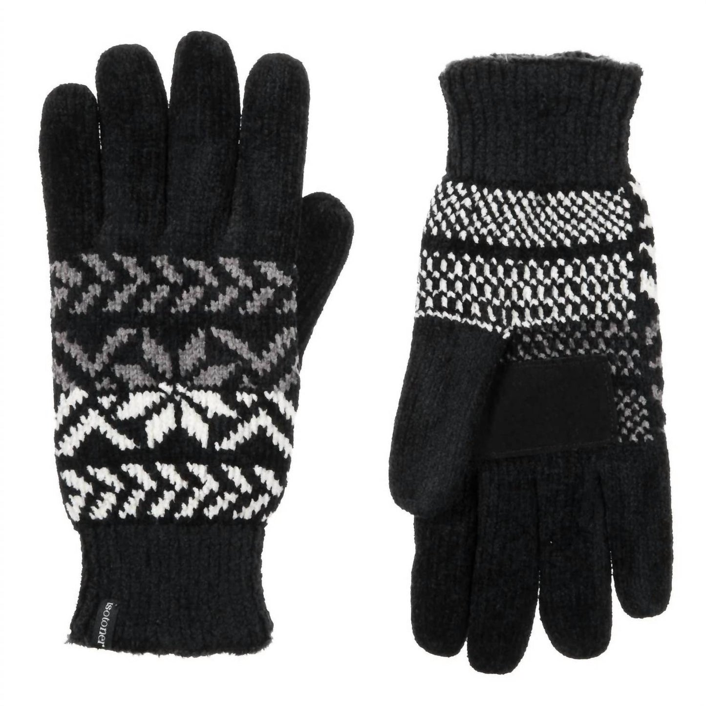 Isotoner - Women’s Chenille Snowflake Gloves