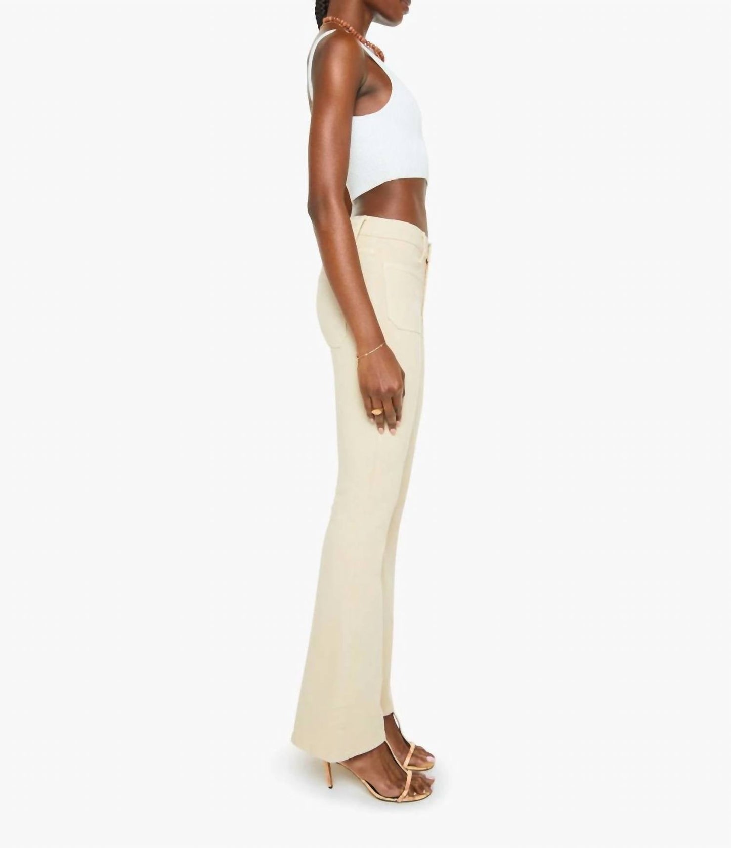 Mother - Patch Pocket Weekender High-rise Flare Jeans