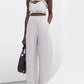 Ganni - HEMP CURVED TROUSER