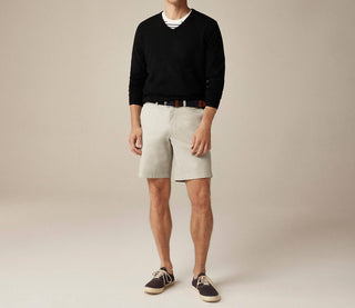 J.Crew - Suéter de lã merino com decote em V