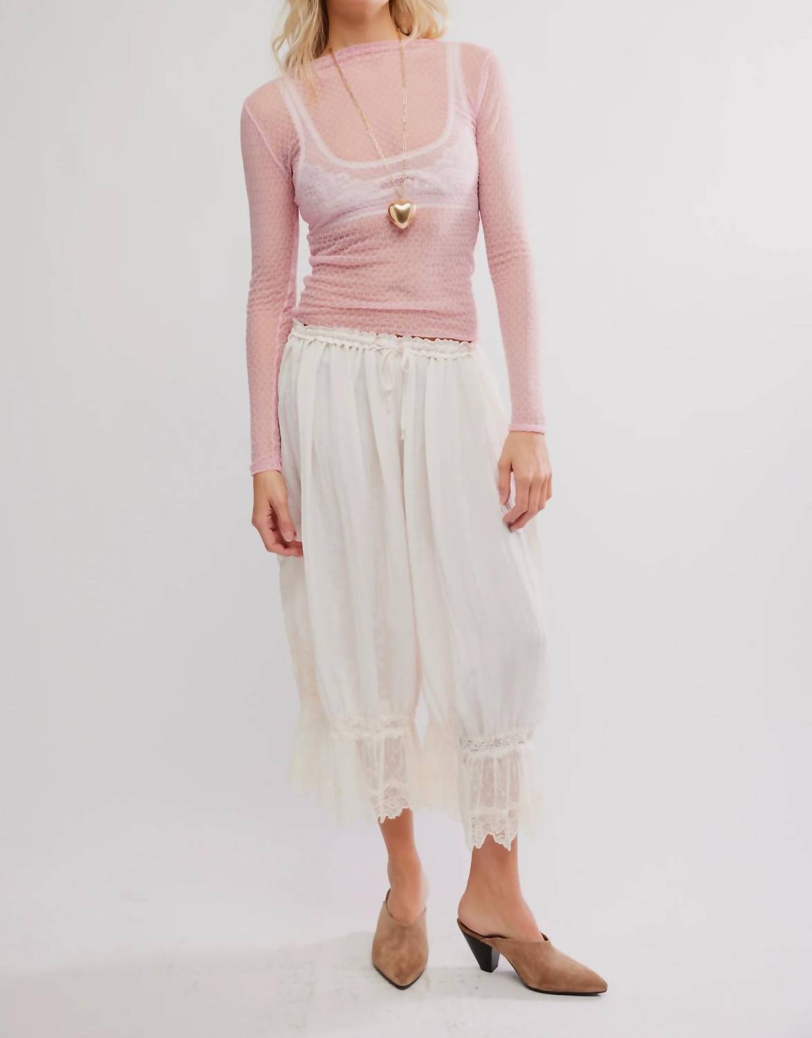 Free People - Minding My Business Long Sleeve Top
