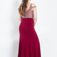 Rachel Allan - Beaded Jersey Prom Dress