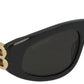 Balenciaga - Óculos de sol ovais não polarizados - Bb95s - 001