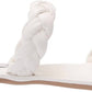 Steve Madden - Women's Persia Chunky Braid Detail Double Toe-straps Flats Slide Mule