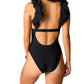 Buddylove - LALA RUFFLE SHOULDER ONE PIECE