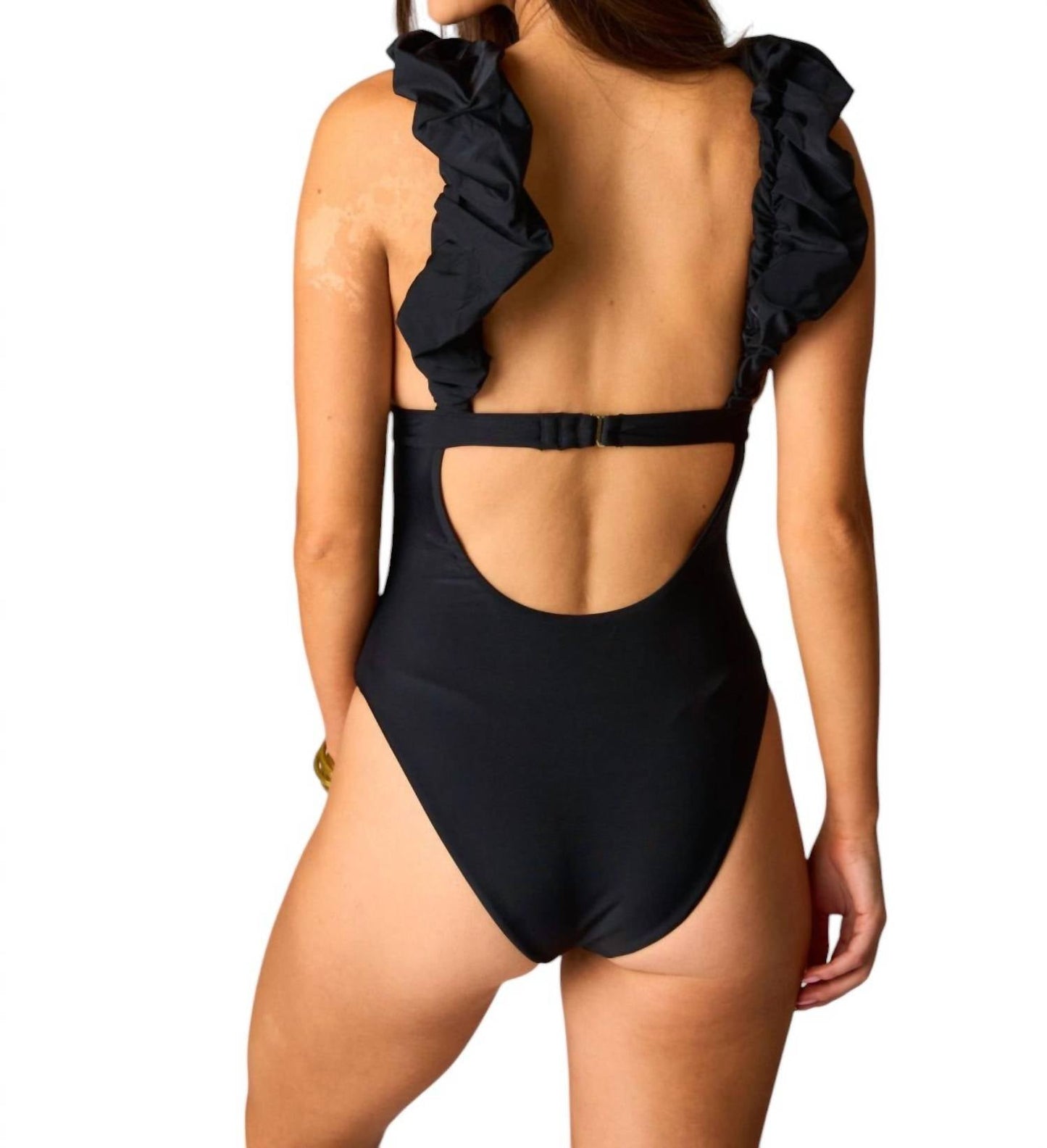 Buddylove - LALA RUFFLE SHOULDER ONE PIECE