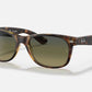 Ray Ban - New Wayfarer Classic Medium Polarized Sunglasses Rb2132 894/76