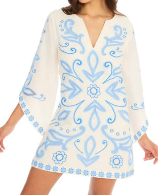 Allison New York - Embroidered Alina Mini Dress