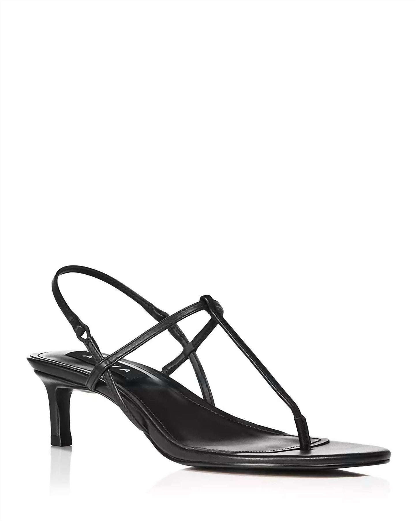 Aqua - Women's T-strap Slingback High-heel Sandals