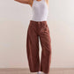 Free People - Good Luck Mid-Rise Cord Barrel Jean