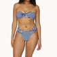 Pq Swim - Pisces Detail Fanned Bikini Bottom