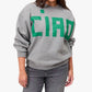 Clare V. - Cotton Sweatshirt With Ciao