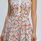 Olivaceous - Floral Mini Sundress