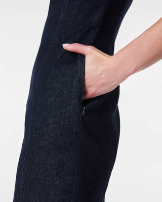 Spanx - Denim Seamed Shift Dress