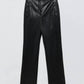 Simkhai - Dahlia Straight Leg Faux Leather Pant