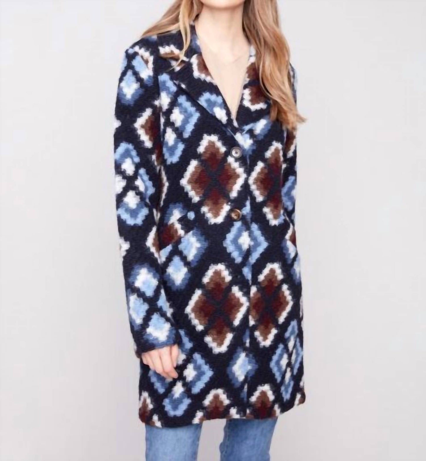 Charlie B - Long Crochet Coat