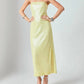 2.7 August Apparel - Strapless Sequin Maxi Dress
