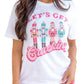Dear Lover - Lets Get Cracking Print Christmas Crewneck T Shirt