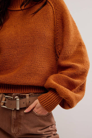 Free People - Pulôver Riley Manga Longa