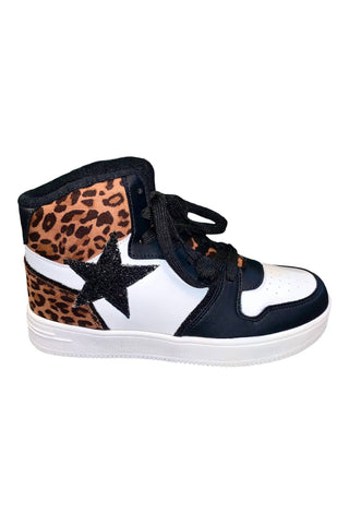 Very G - Tênis de cano alto Glitter Star feminino