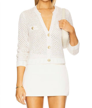 L'Agence - Blanca Sequin Cardigan