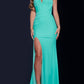Jovani - Black Maxi Evening Gown