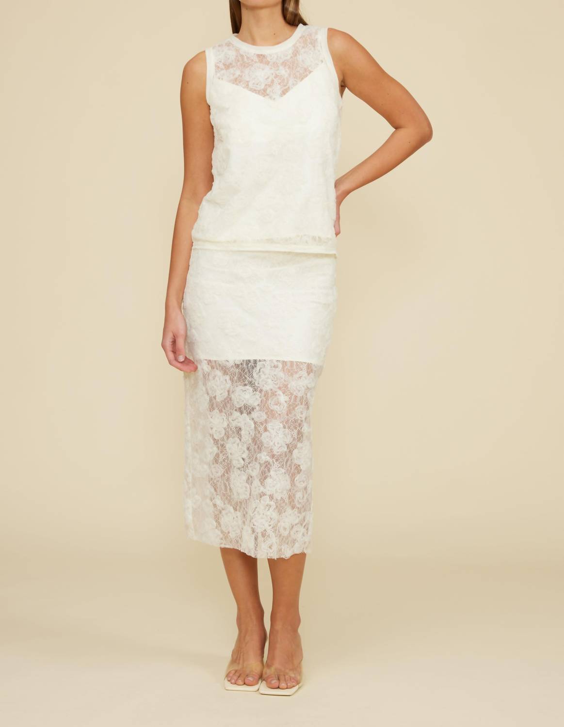 Lucy Paris - Chandler Lace Top