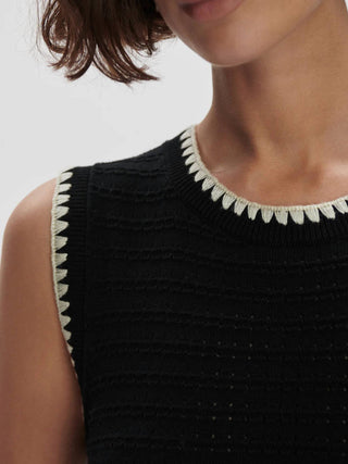 Varley - Vestido midi de malha Dwight Tank