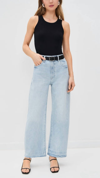Paige - Arellia Ankle Wide Leg Undone Hem