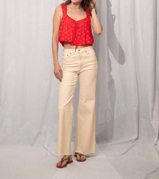 By Together - Krista Bubble Crop Top