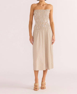 Minkpink - Vestido midi franzido Artemis