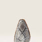 Ariat - Women's Greeley Western Leather Snake Bootie