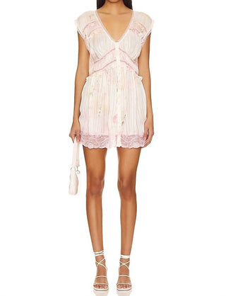 Free People - Vestido curto de primavera