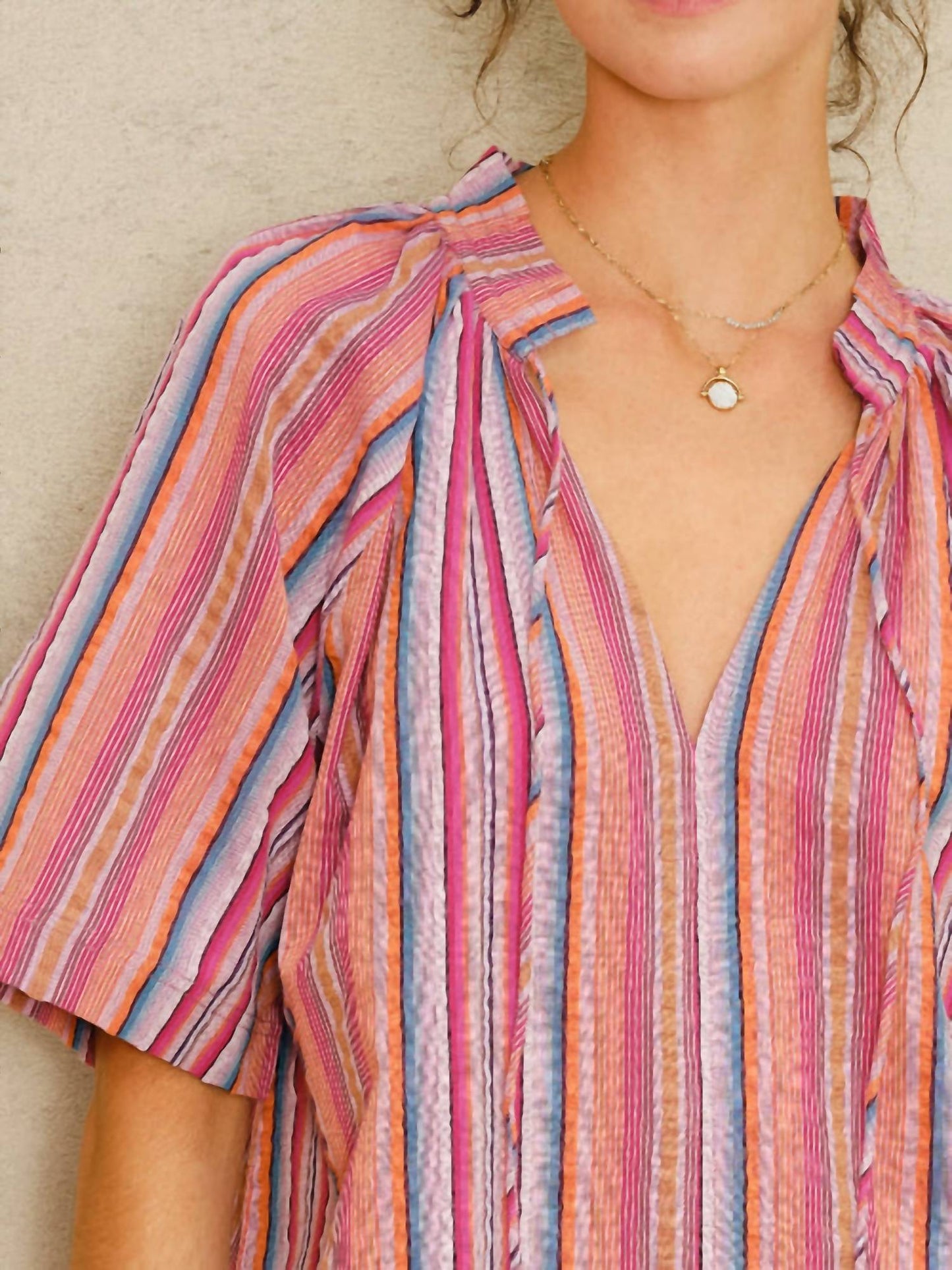 M.A.B.E. - Palmer Gathered Top