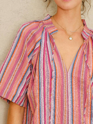 MABE - Blusa Palmer franzida