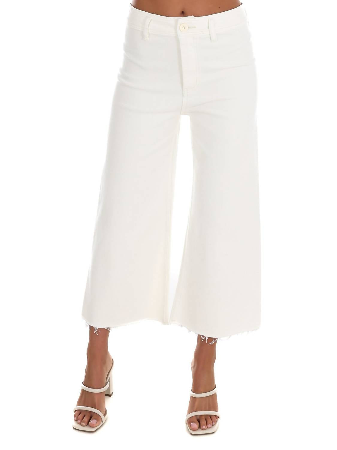 Ee:Some - A Better Place Cropped Straight Leg Jeans