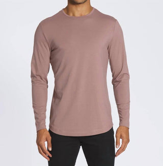 Cuts - Ao Long Sleeve Curve Hem Tee