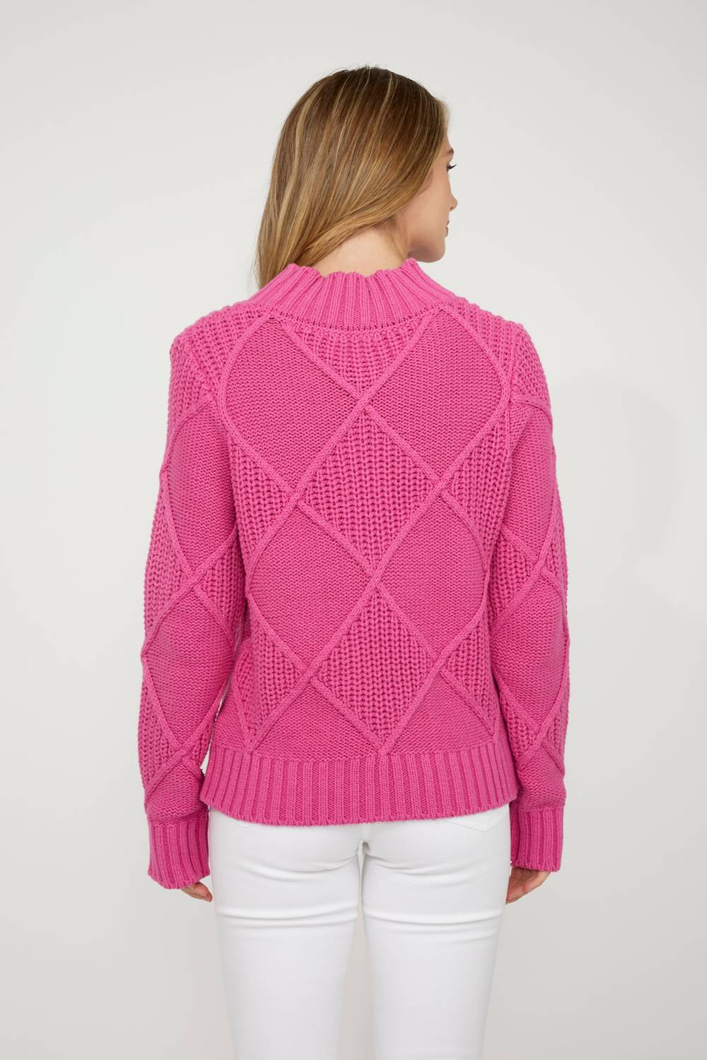 Dolcezza - Knit Cable Pullover Sweater