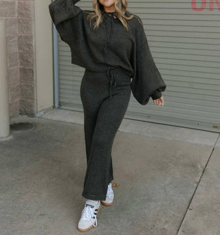 Miou Muse - Two Tone Sweater Pants