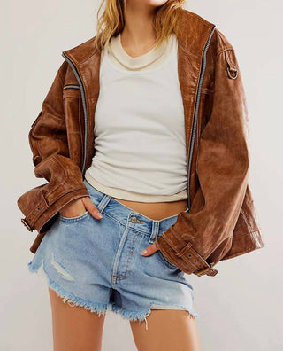 Free People - Now Or Never Denim Shorts