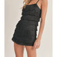 Cason Couture - The Perry Fringe Mini Romper