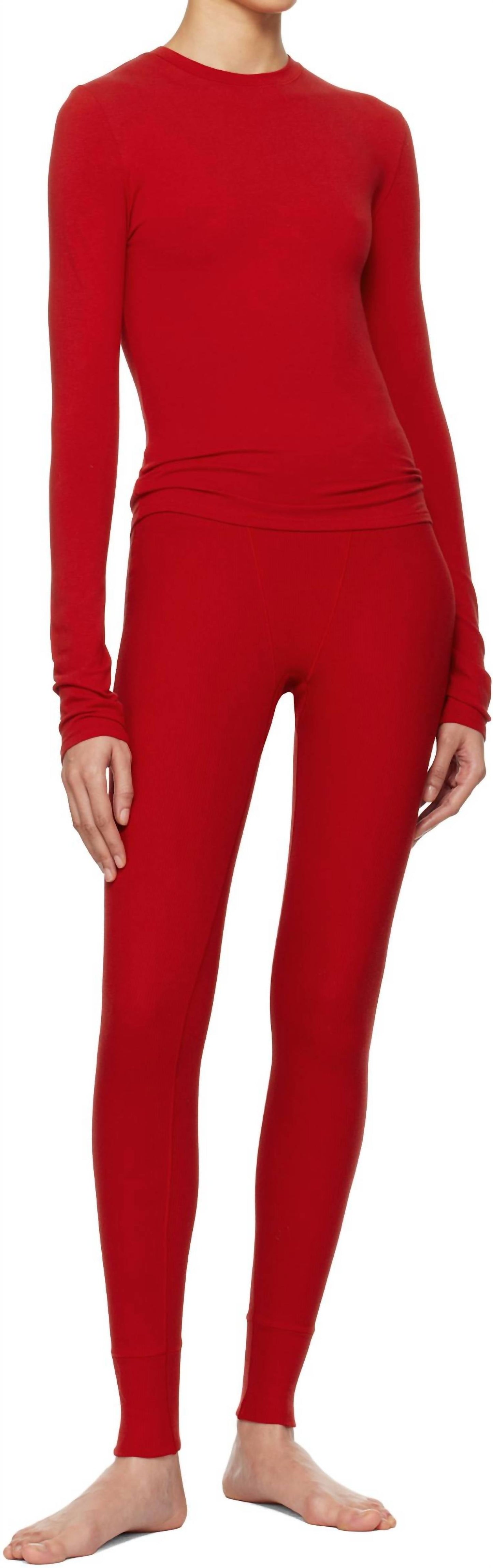 Skims - Cotton Jersey Long Sleeve T-shirt