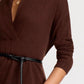 Brochu Walker - Siena Wrap Neck Cashmere Pullover