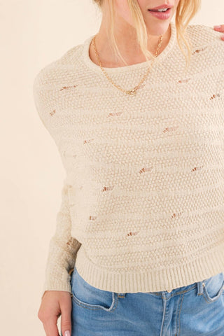 And The Why - Vanilla Latte Sweater