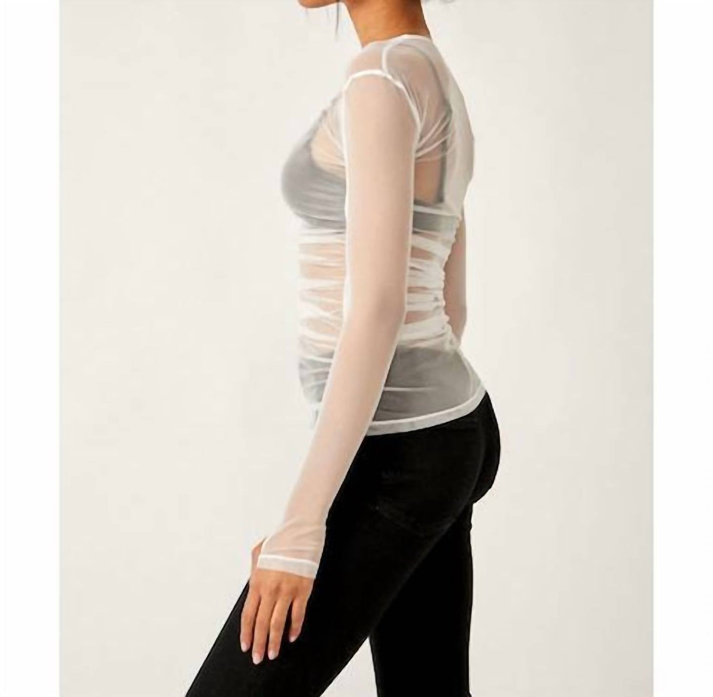 Free People - Last Layer Long Sleeve Top