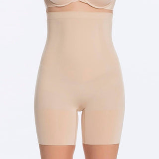Spanx - Shorts de cintura alta On-core
