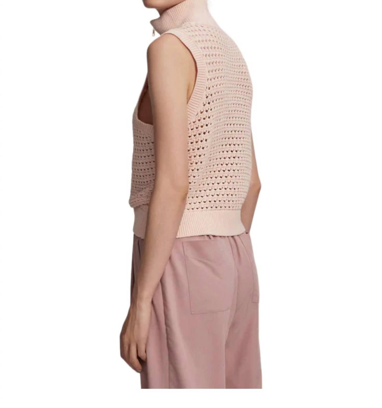 Varley - Bains Half Zip Tank Top