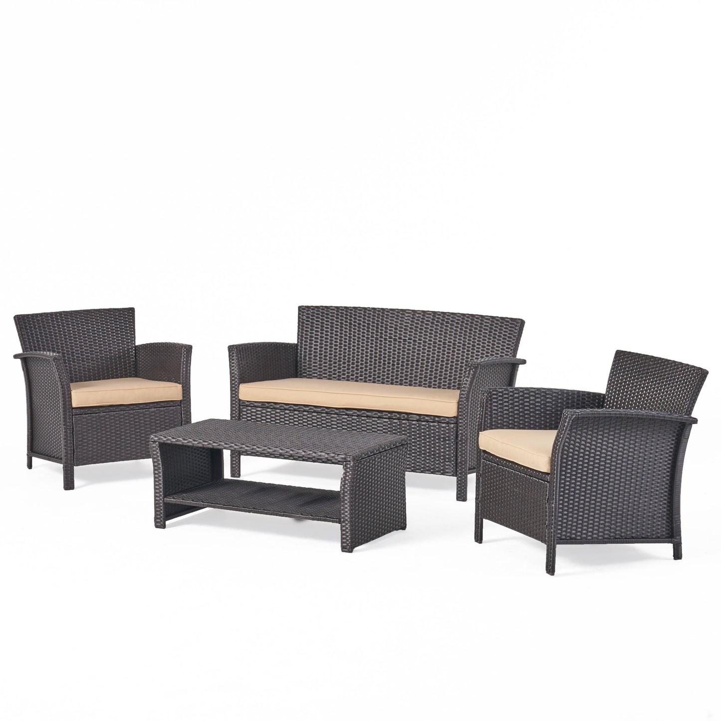 St Lucia 4Pc Sofa Set